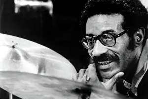 Cymbal: Max Roach, circa 1971. ?