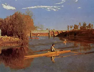 Scull: Max Schimitt in a Single Scull