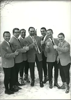 Embarrassed: Max Schmeling and band members
