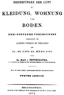 Pettenkofer: Max von Pettenkofer