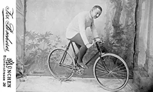 Bicyclist: Max Zollfrei, 1894