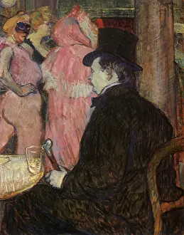 Maxime: Maxime Dethomas, by Toulouse-Lautrec
