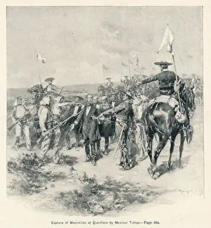 Queretaro: MAXIMILIAN CAPTURED