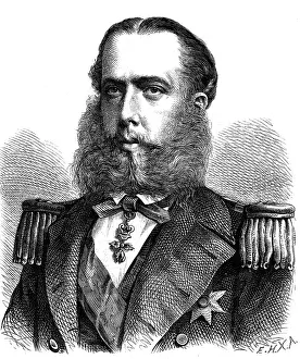 Kriehuber: Maximilian I, 6.7.1832 - 19.6.1867, emperor of