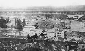 Scaffold: Maximilianeum in Munich, 1860s
