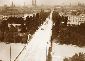 Maximilianstrasse: The Maximilianstrasse in Munich