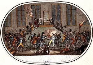 1794: Maximilien De Robespierre Having His