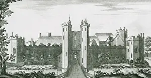 Gatehouse: Maxstoke Castle, Warwickshire