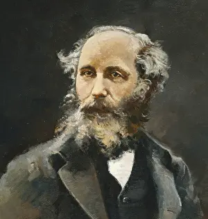 Physique: MAXWELL, James Clerk (1831-1879). Scottish theoretical