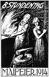 Usually: May 1. poster from 1914
