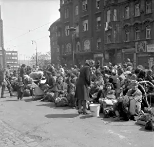 Forcibly: May 1945, German citizens who lived in Prague