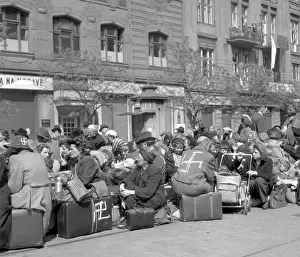 Forcibly: May 1945, German citizens who lived in Prague