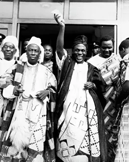 Socials: May 1959 - What A Welcome -Before the feast, the tribute
