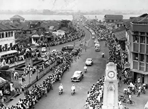 Acknowledging: May 1959 - What A Welcome - Triumphant Drive Through