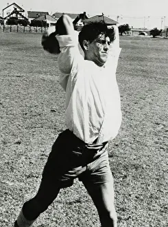 Admirable: May 1961 - Doug Lomberg - Captain and right-half. They