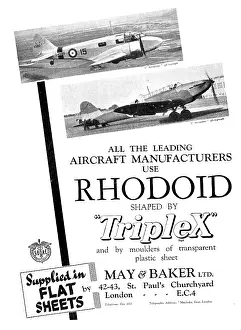 Acetate: May & Baker Rhodoid Acetate Tranparencies