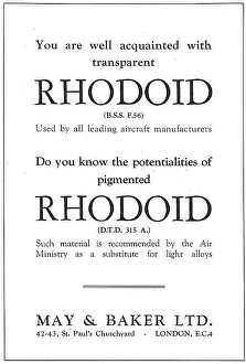 Transparencies: May & Baker Rhodoid Transparencies