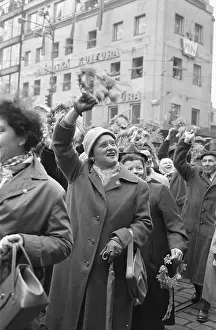 Enthousiastic: May Day celebration - 1960