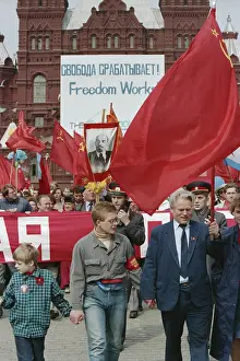 Supporters: May Day celebration