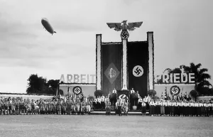 Blows: May Day celebration of the members of the German colony in R