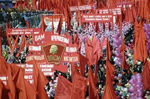 Demonstrators: May Day celebrations, 1978
