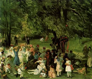 Glackens: May Day in Central Park