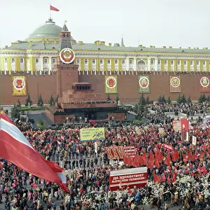 Kavashkin: May Day demonstration, 1983