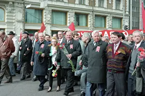 Lukyanov: May Day demonstration, 1995