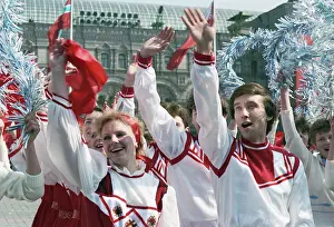 Demonstrators: May Day demonstration