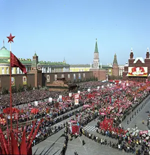 Moscovites: The May Day demonstration