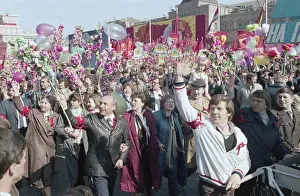 Muscovites: The May Day demonstration