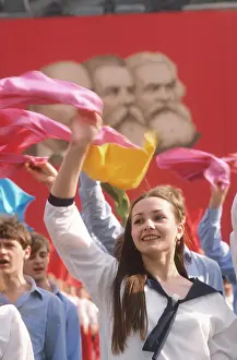 Garment: May Day demonstration in Moscow, 1986