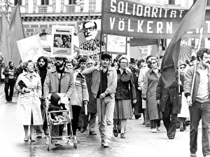 Ringstrasse: May day march of Communist Party of Austria 1981