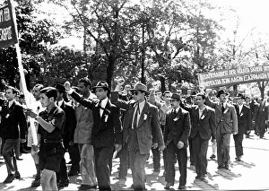 Ringstrasse: May day march of Communist Party of Austria