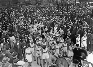 Organisations: May Day rally in Berlin, 1931