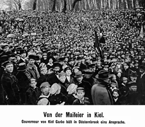Resignation: May Day rally in Kiel, 1919