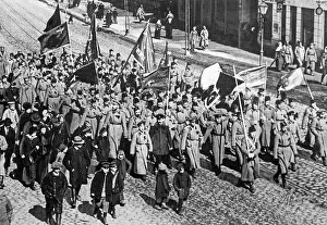Interim: May demonstrations in Riga, 1917