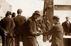 Hiring: May Fair, Ballyclare, Ireland in 1883