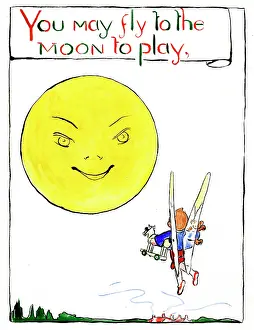 Minnie: You may fly to the moon to play, by Minnie Asprey