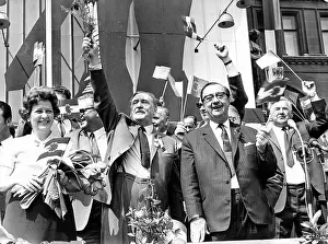 Rathausplatz: May march of Social Democratic Party of Austria