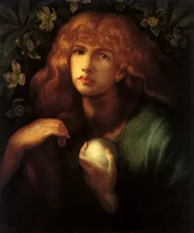 Raphaelite: May Morris, by D G Rossetti