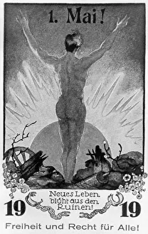 Schillers: May post card from the year 1919