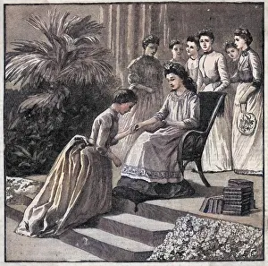 Ruskins: May Queen Gives Books