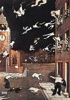 Disrobe: When May is Out by William Heath Robinson