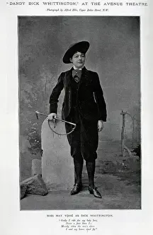 Yohe: May Yohe, actress and singer, as Dick Whittington