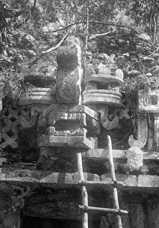 Puuc: Maya ruins in Labna, 1924