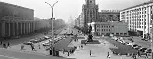 Mayakovsky: Mayakovsky Square in Moscow, 1967