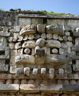 Chac: Mayan archaeological sites, Yucatan, Mexico