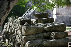 Phallic: Mayan archaeological sites, Yucatan, Mexico