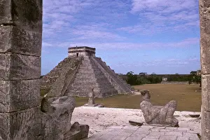 1000s: Mayan Ruin of City of Chichen Itza Yucatan